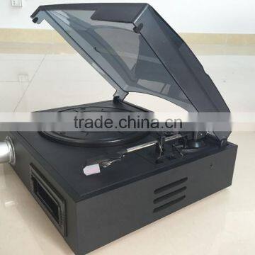 Back To Vinyl!!! DS-2011 Classical Turntable& Jukebox& Gramophone With Cassette/3 Speed