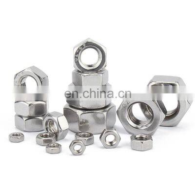 Anti Rust China Fastener Manufacturer 316 Stainless Nut Fastener