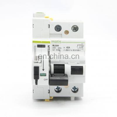 Matis MT53RA 2P 10ma residual current circuit breaker