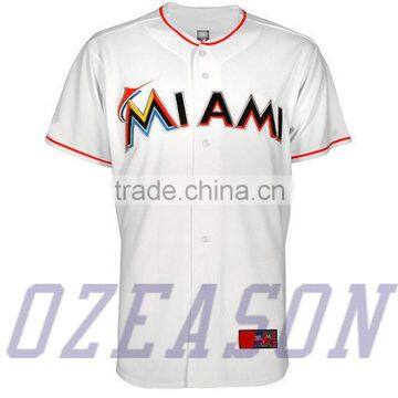 Cheap Sublimated Baseball Jersey,Design Plain Baseball Uniforms photo-4