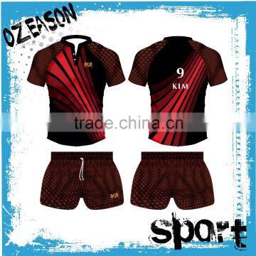 Rugby jersey latest design team rugby jerseys wholesale 4XL rugby jerseys