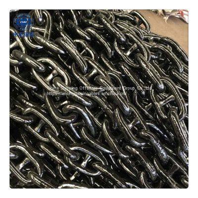 100mm marine studlink anchor chain studless anchor chain factory