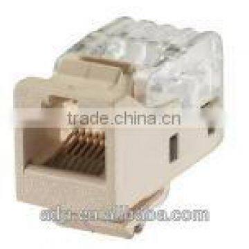 rj45 cat5e utp female keystone jack 90 degree