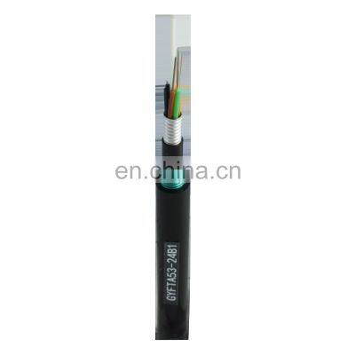 Outdoor fiber optic cable GYFTA53