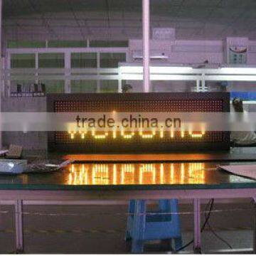 moving/scrolling message led sign board/pannel