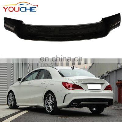 For Mercedes CLA class W117 carbon fiber rear trunk spoiler wings Renntech style spoiler 2014-2018