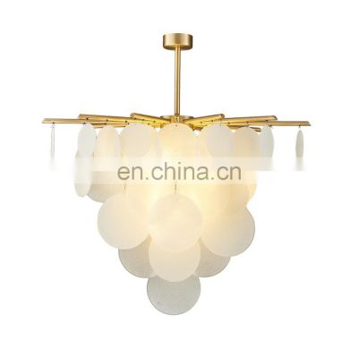 Modern Design Indoor Decoration Lighting Living Room Dining Room Glass Luxury Chandelier