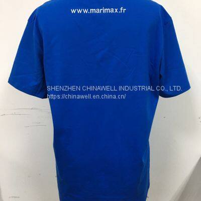 Ladies' 95%cotton 5%spandex V Neck T Shirt photo-2