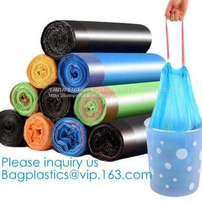 Eco Friendly Compostable Biodegradable Commercial Bags,100% Environment Friendly Compostable Cornstarch Garbage Bags Pac photo-3