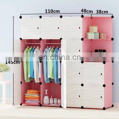 Modern Portable Bedroom Kids Adult Classical Plastic Layers and Plastic Drawers Storage Furniture Storage Wardrobe Cabinet photo-4