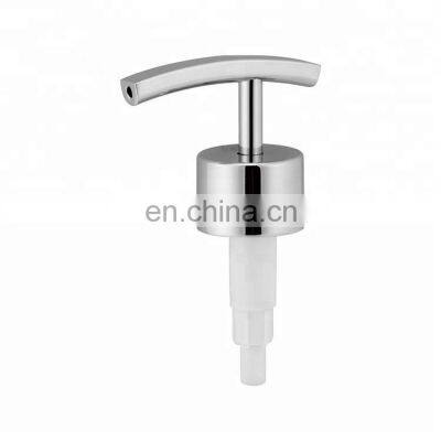 High Quality Kitchen Zinc Alloy Metal Airless Body Lotion Pump Soap Foam Dispenser Pump For Glass Soap Foam Pump Bottle