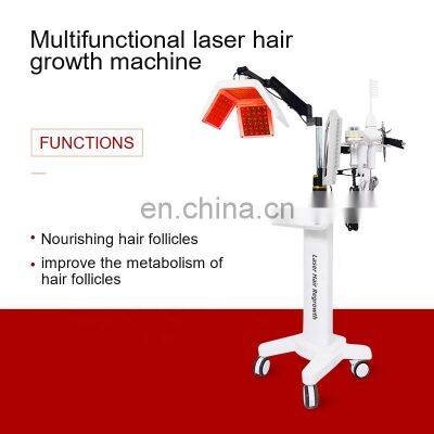 Factory Wholesale Hair Loss Treatment Hair Follicle Detection Machine 650nm Red Light Therapy Hair Growth Laser Equipment