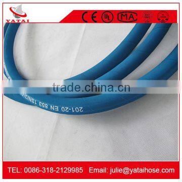 Small Diameter Blue Cloth Rubber Air Compressor Hose photo-3