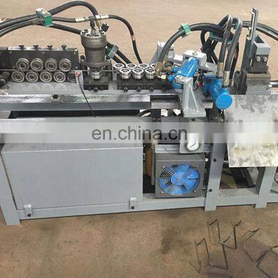 Full Auto Post Tension Bar Chair Steel Corrugated Bending Machine photo-5