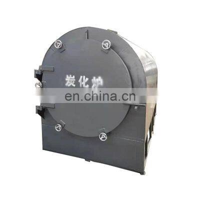Factory Supply Activated Carbon Coconut Shell Charcoal Making Machine Wood Log Carbonization Machine photo-5