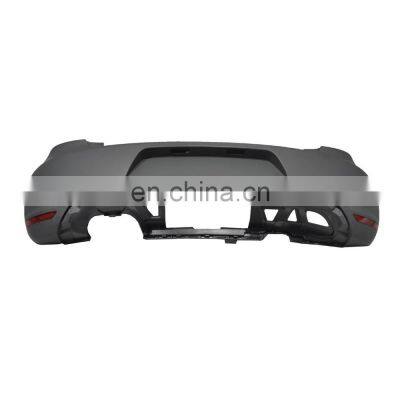 For Volkswagen V W POLO R400 Rear bumper assy with diffuser for tuning parts PP Material 2011-2017