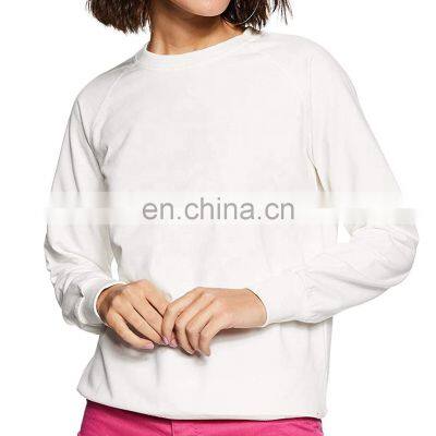 Оптовая партия. Оптовая продажа женских бланков sweatshirt. Бланки sweatshirt из хлопка