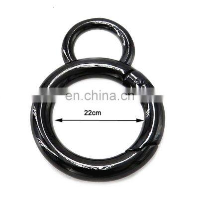 Zinc Alloy O Ring Round Carabiner With Logo Metal Carabiner Key Chain Round Snap Hooks O Ring Carabiner photo-2