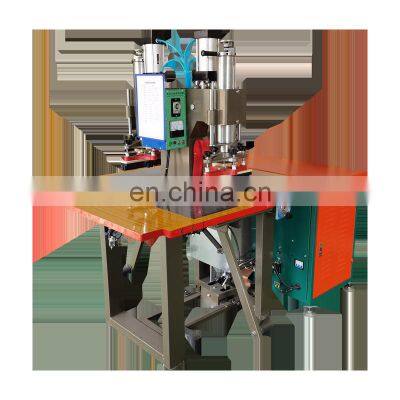 Pneumatic Double Head High Frequency Leather Embossing Welding Machine