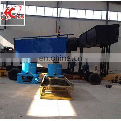 Alluvial gold extractor concentrator gold tailings centrifugal separator machine to south africa