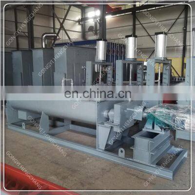 High Speed Continuous Double Shaft Mixer Paddle Organic Fertilizer Horizontal Mixer Machine Production Line photo-5