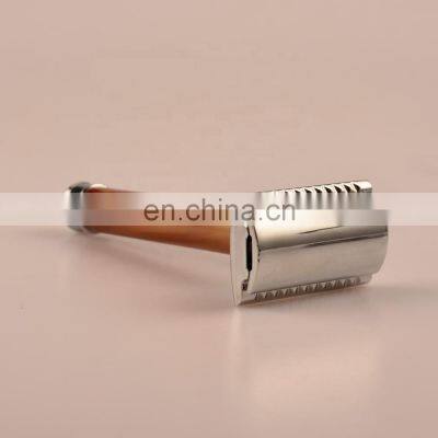 Wholesale wooden quality DE safety razor