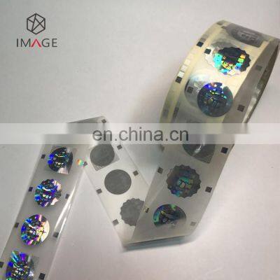 Roll Custom Security Hologram Hot Stamping Foil Label Sticker