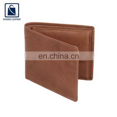 Anthracite Fittings Fashion Style Luxury and Modern Design Genuine Leather Wallet for Men photo-4