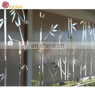 Best Price Decorative Perforated Screen Laser Cut Metal Facade Curtain Wall Cladding photo-3