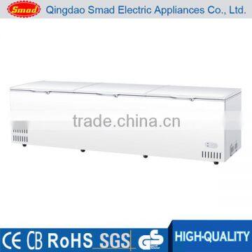 commercial supermarket big capacity chest freezer