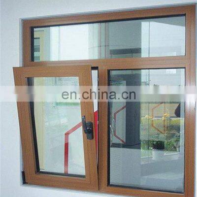 Factory Price upvc supplier customized Tilt and Turn Window Vinyl Double Glass Soundproof Window