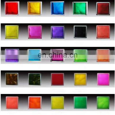 190mm*190mm*80mm Building Clear Decorative Hollow Glass Wall Block Brick photo-4