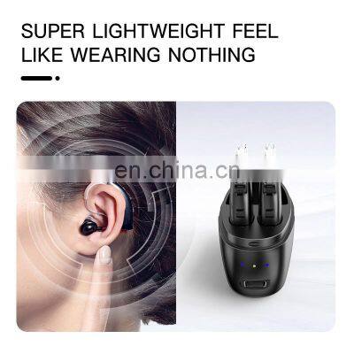 Shenzen Digital BTE Aid Noise Reduction Super Power Pocket Invisible Hearing Aid With Accessories For Deafness Hearing Aids photo-3