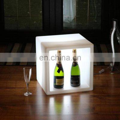 Bottle Ground Shape Table Light Led ice bucket speaker lamp Glowing Speaker Music Speaker