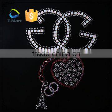 China Product in Uae Hotfix Rhinestone Transfers Rhinestone Iron on Transfer