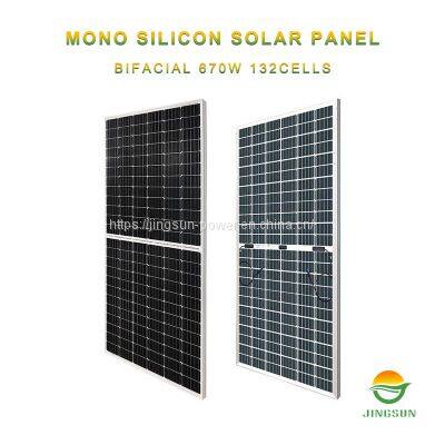 670W Solar Panels