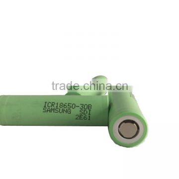 Original Samsung 3.7v icr 18650-30B li-ion rechargeable battery