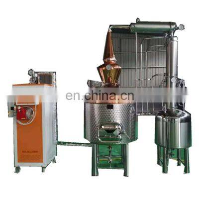 Turnkey Project Copper Distiller Alcohol Distilling Equipment photo-5