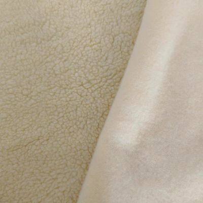 Two-sided Sherpa Fabrics 100% Polyester Sherpa Fleece Faux Fur Fabrics Fake Fur photo-2