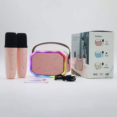 Kids Audio Portable Loa Karaoke Machine Bluetooth Bar Mini Ktv Booth Amplifier Wifi Speakers For Home Mike