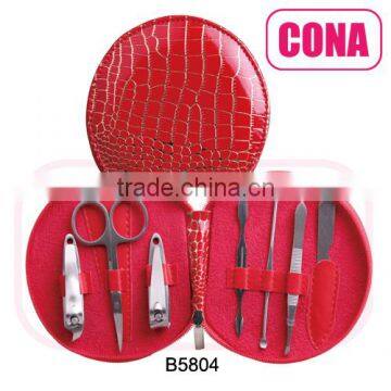China Supplie Purse Size Manicure Set 7pcs photo-4