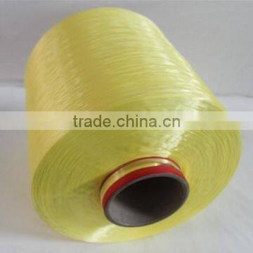 High Tenacity super Low shrinkage yellow Polyester Yarn