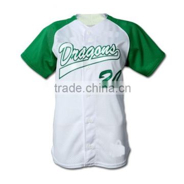 Custom full sublimation mesh fabric baseball jersey/top                        
                                                Quality Choice