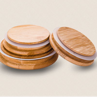 High Borosilicate Glass Cup With Handle and Bamboo Lid 350ml 500ml 1000ml photo-4