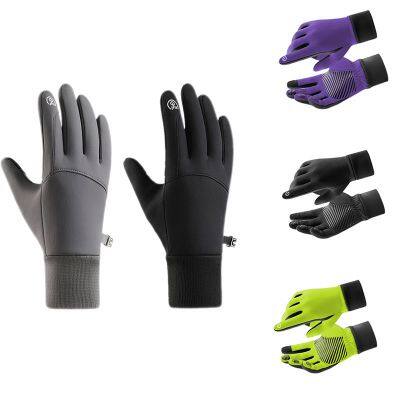 Full Finger Cycling Gloves Winter Fleeced Outdoor Cycling Glove Warm Comfortable Outdoor Glove photo-2