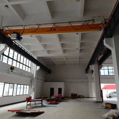 Custom Single Girder Overhead Crane With Electric Hoist photo-2