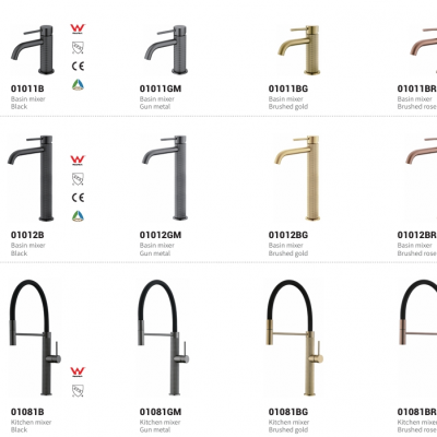 Diverse materials      strong adaptability      enhance aesthetics      and significant protection Suite mixer series