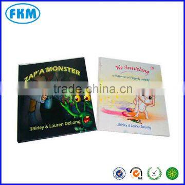 Custom hardcover laminated child book printing with China supplier