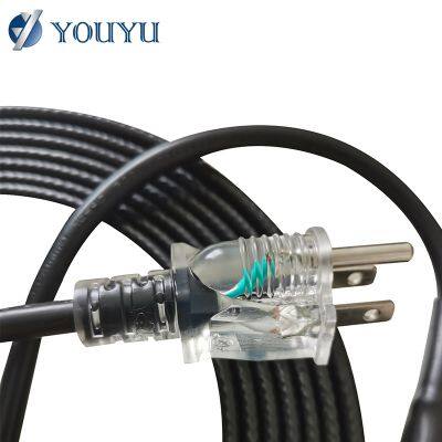 Factory Newest Electric Wire Heat Trace Cable 10M Under Floor Heating Cable for Roof and Gutter With Lamp Plug photo-6