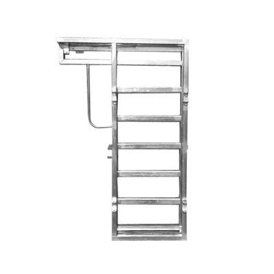 Hot Dip Galvanized Cattle Equipment 30x60 Oval Pipe Cattle Sliding Gate